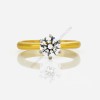 1ct F/VS2 Diamond Solitaire Engagement  Ring